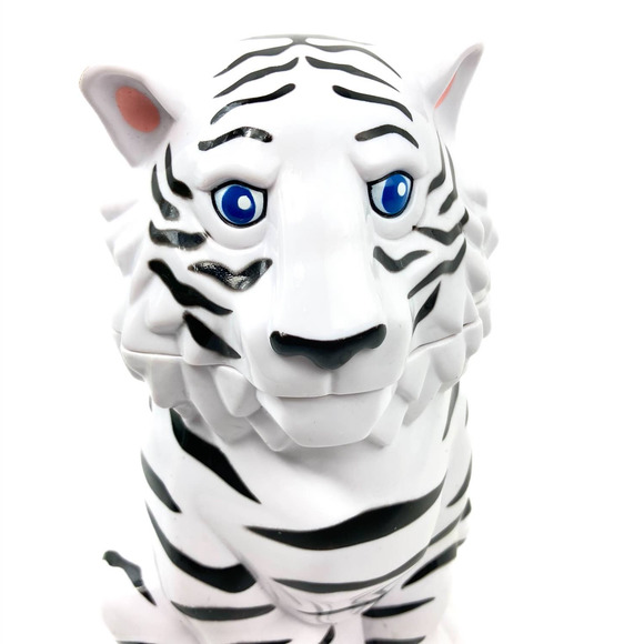 Circus Souvenir Siberian Tiger Flip-top Mug Greatest Show On Earth Collectible - Picture 3 of 7